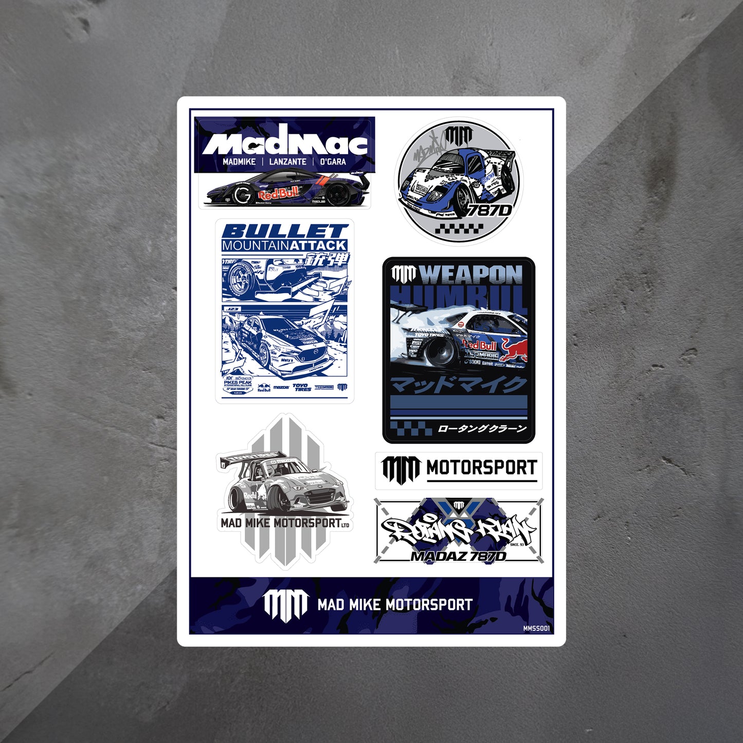 MADMAC A4 Decal Sheet