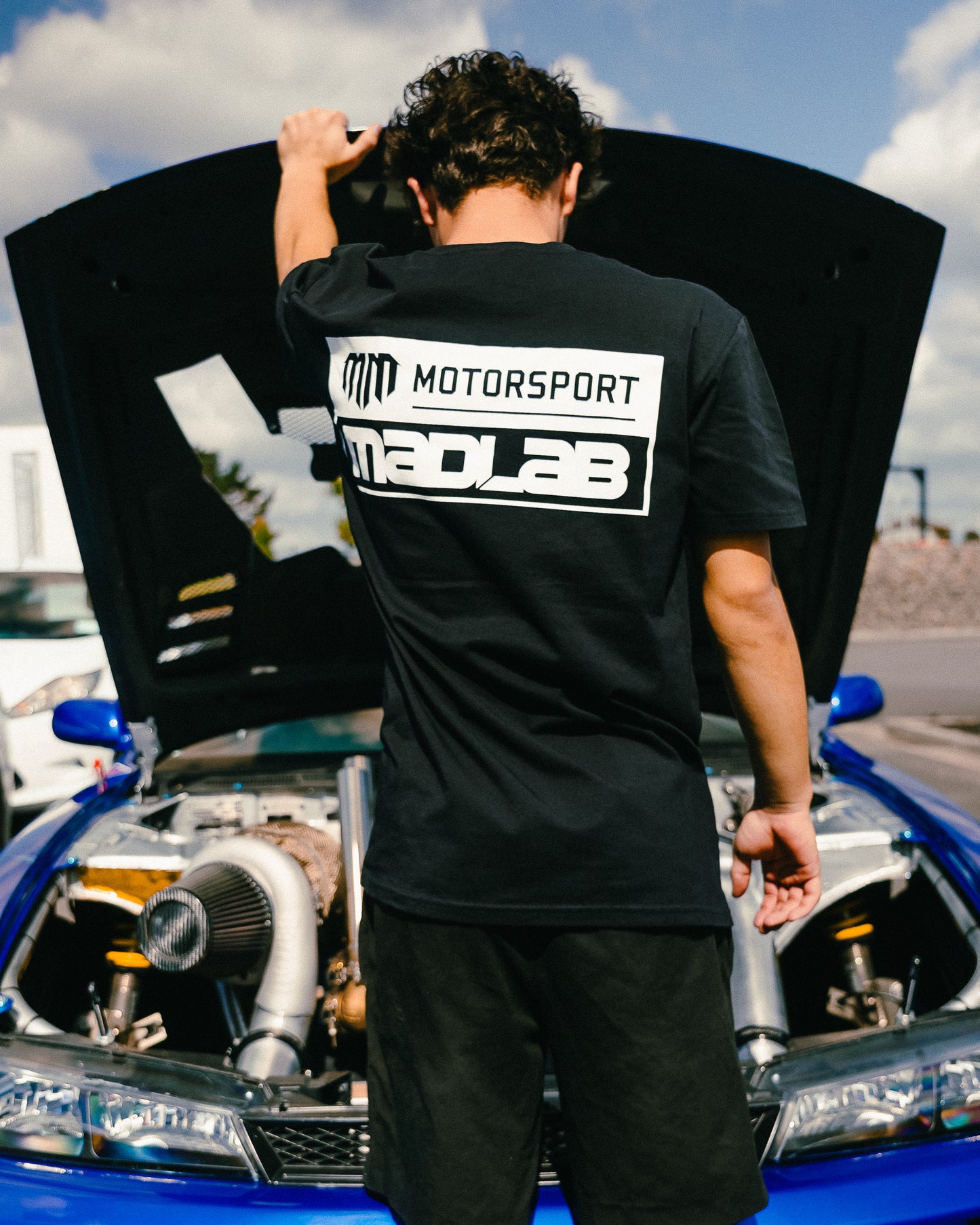 MADLAB Workshop Tee - Blk/Wht