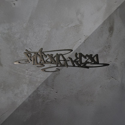 ROTANG KLAN Car Badge - Matte Black