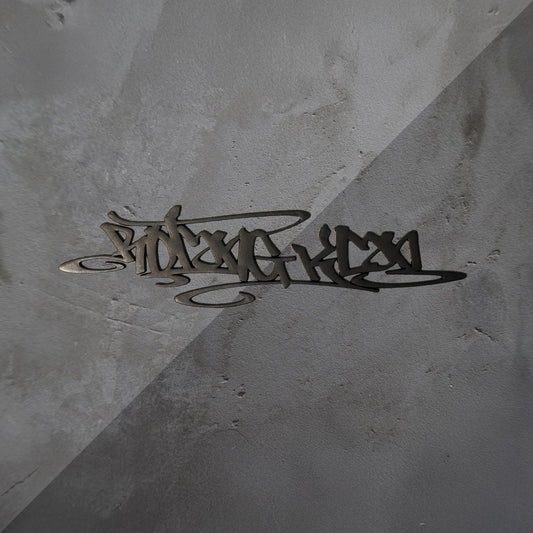 ROTANG KLAN Car Badge - Matte Black