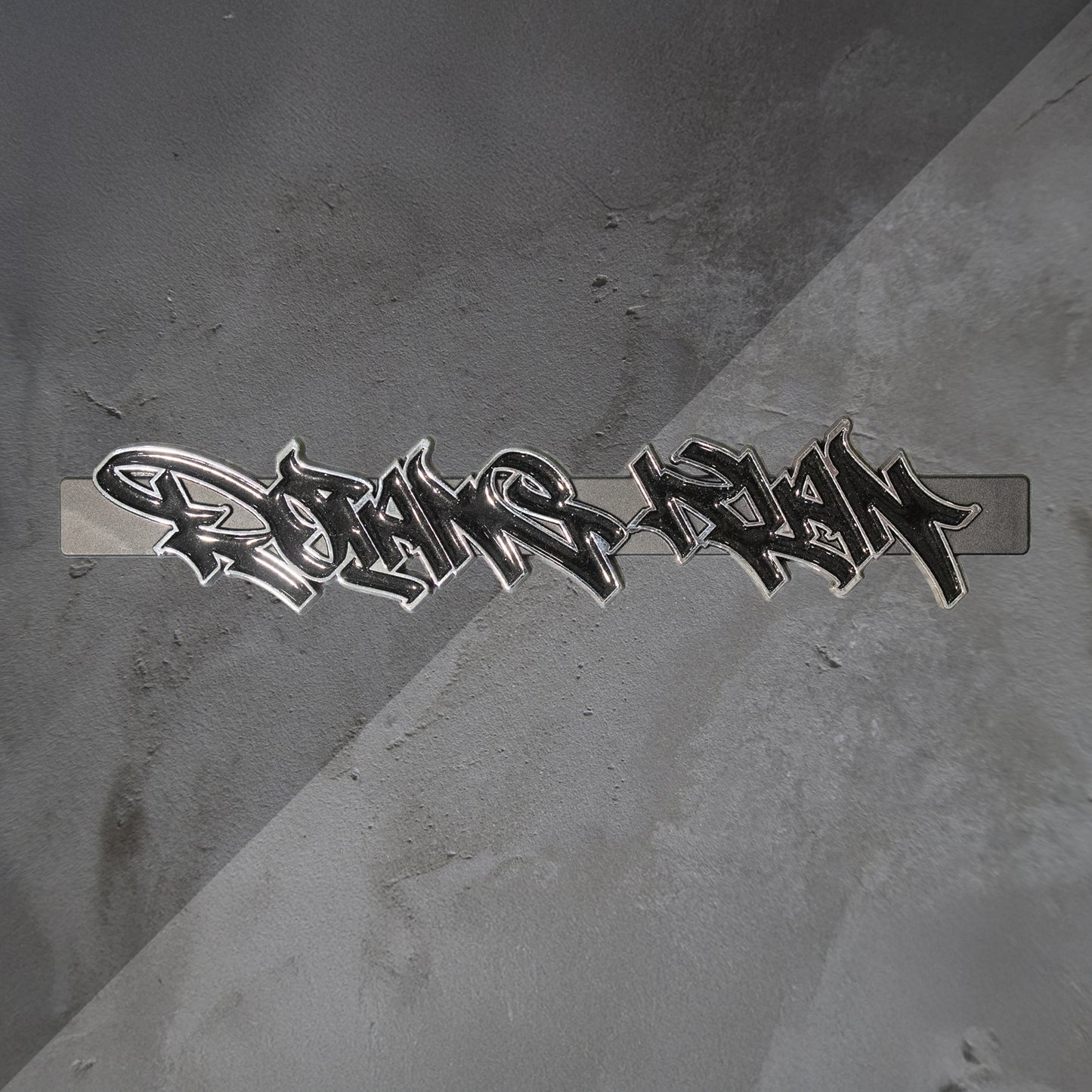 ROTANG KLAN Car Badge - Bold Black