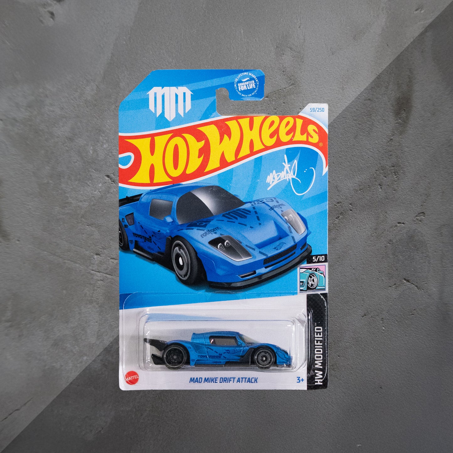 MAD MIKE DRIFT ATTACK Hot Wheels - Blue