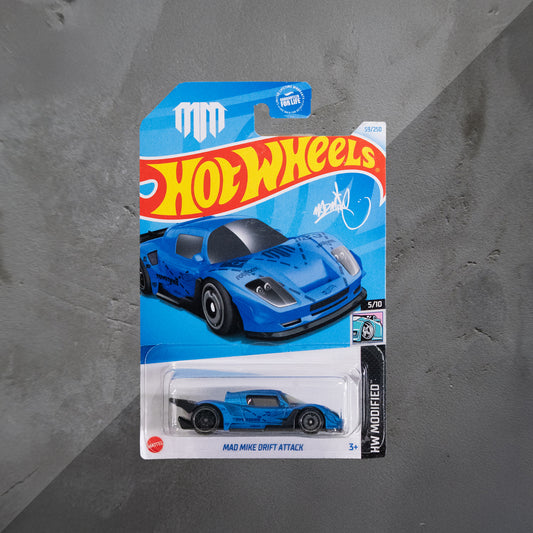 MAD MIKE DRIFT ATTACK Hot Wheels - Blue