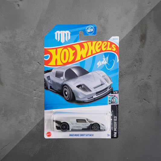 MAD MIKE DRIFT ATTACK Hot Wheels - Grey