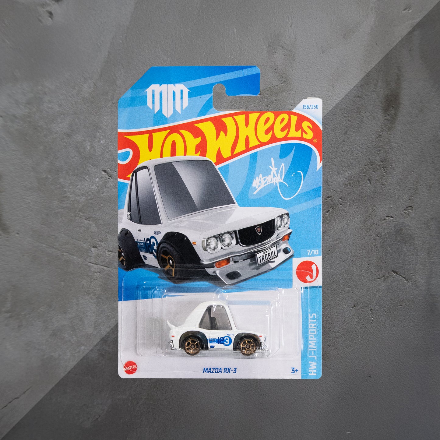 MAZDA RX3 NOPPO Hot Wheels - White