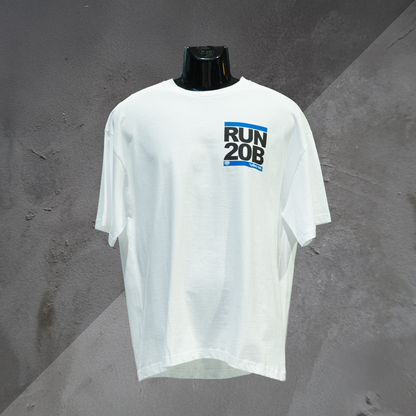 RUN 20B Tee - Wht
