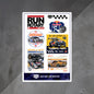 RUN ROTARY A4 Decal Sheet