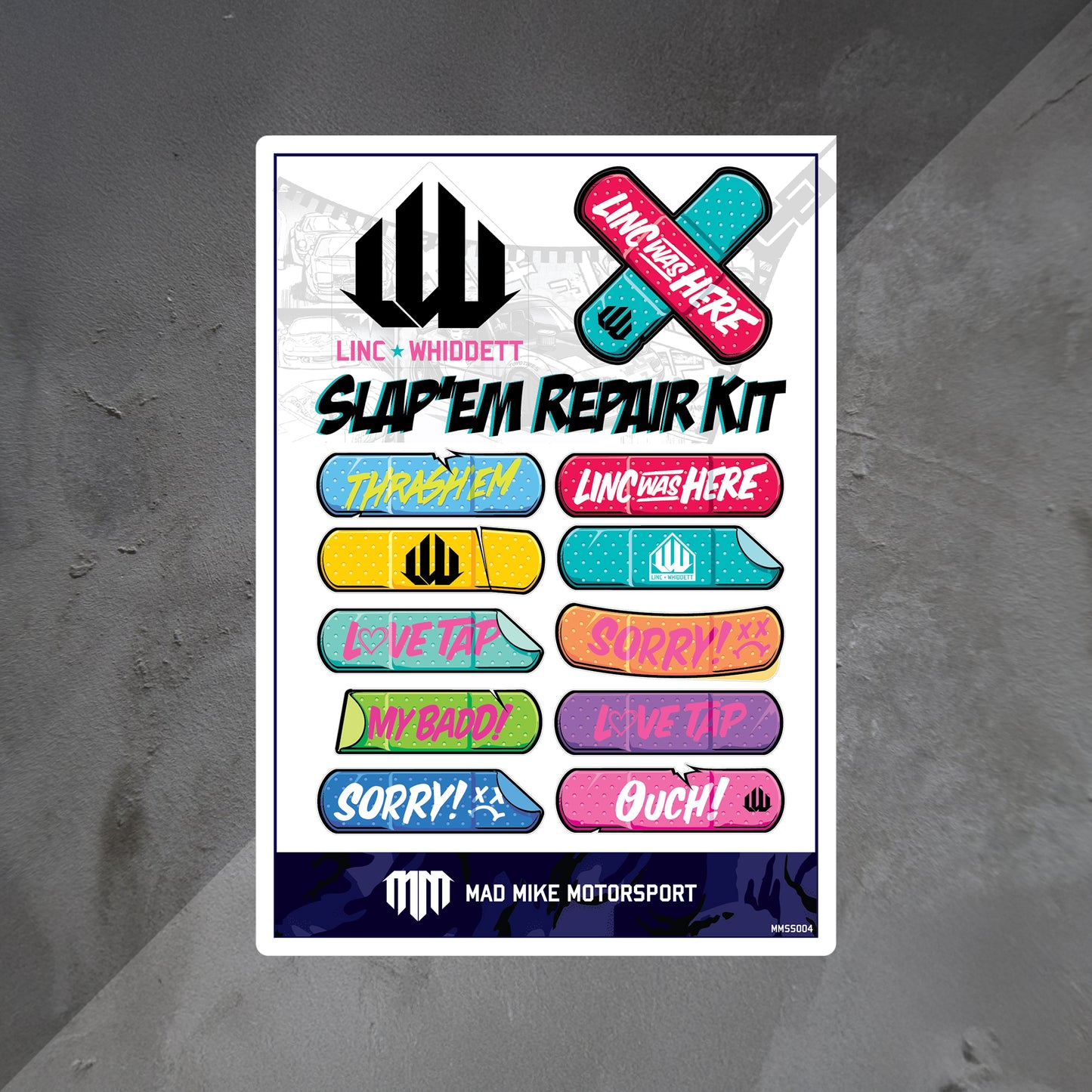 LINC A4 Decal Sheet
