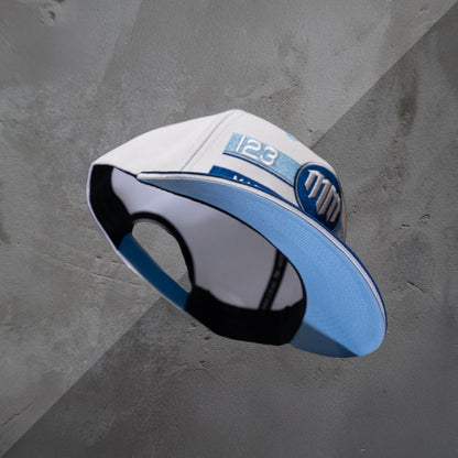 Mad Mike Motorsport Cap - Wht/Blu