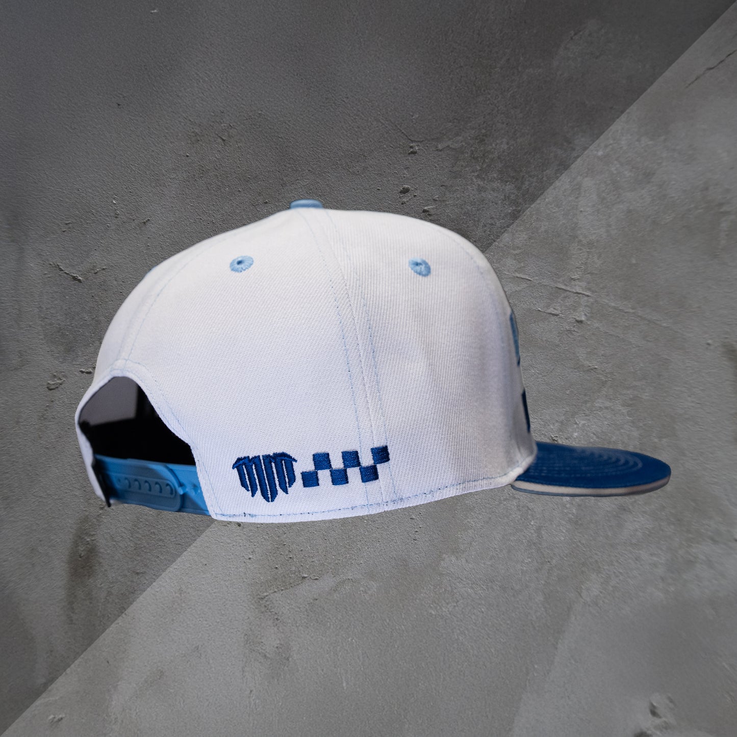 Mad Mike Motorsport Cap - Wht/Blu